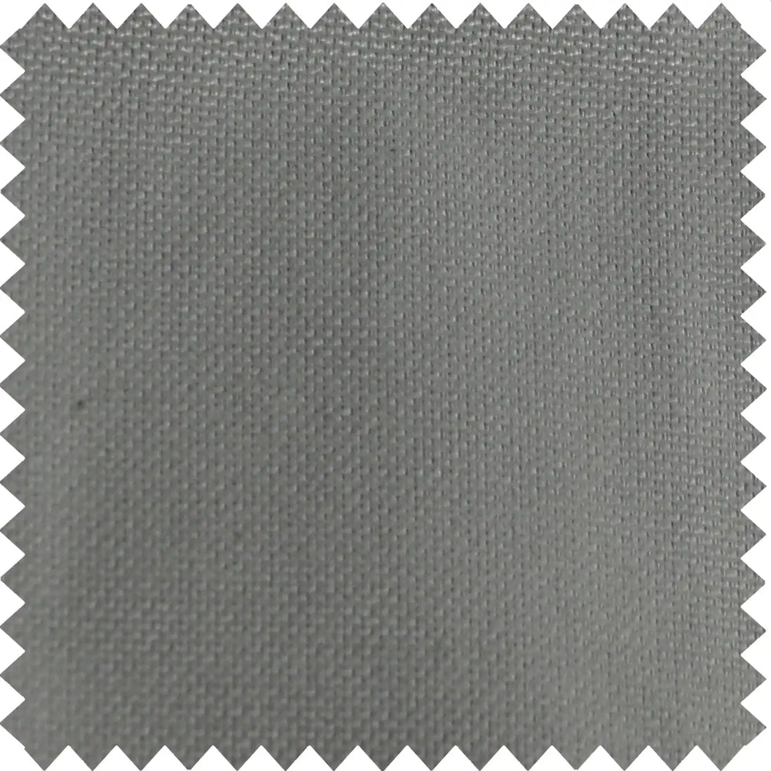 Cool gray Gavin curtain fabric swatch with subtle woven texture