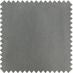 Cool gray Gavin curtain fabric swatch with subtle woven texture