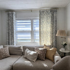 Remy Printed Bird Pattern Curtains