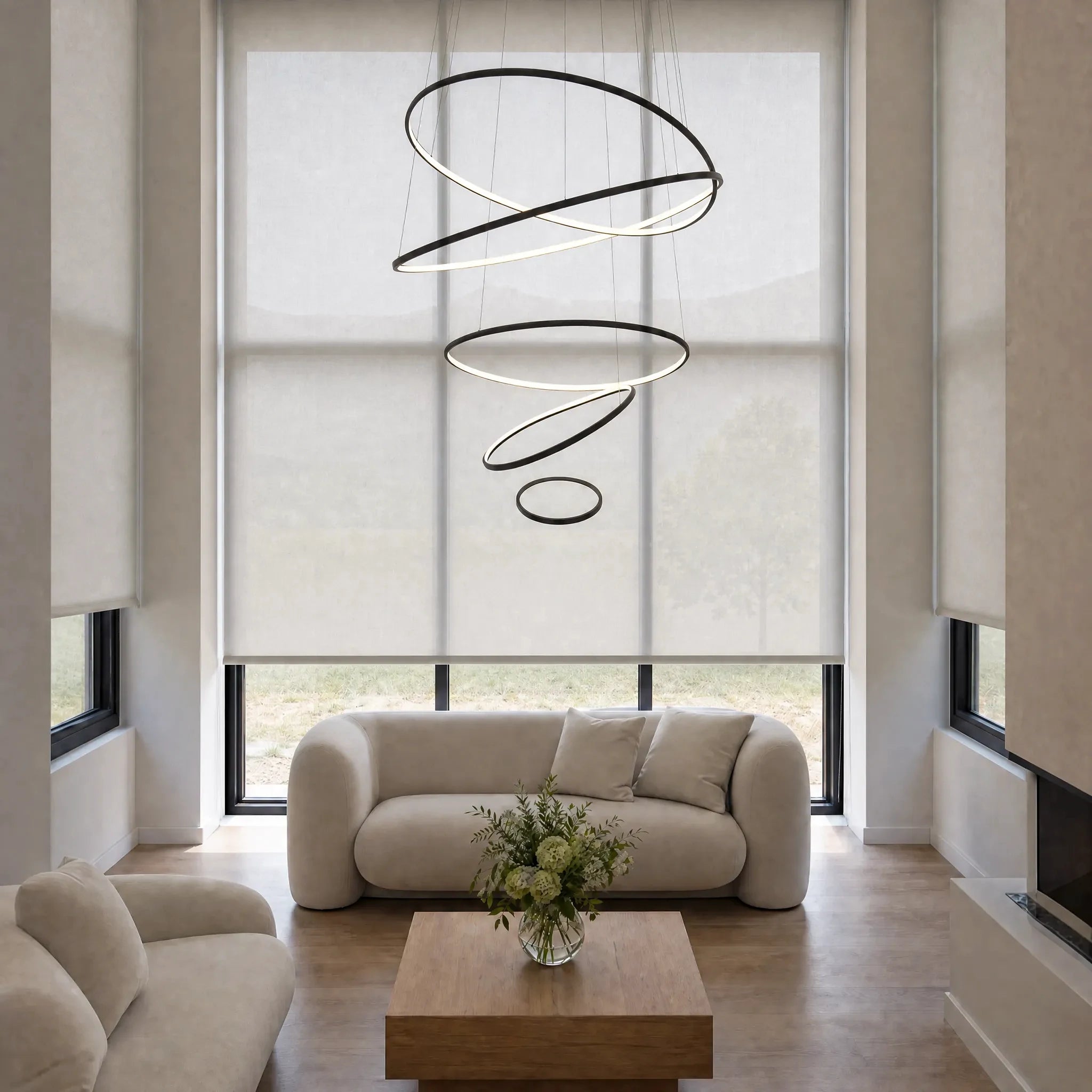 Milo Cross Weaving Boutique Roller Shade