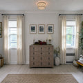 Caleb Cross-Weave Privacy Curtains