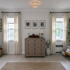 Caleb Cross-Weave Privacy Curtains