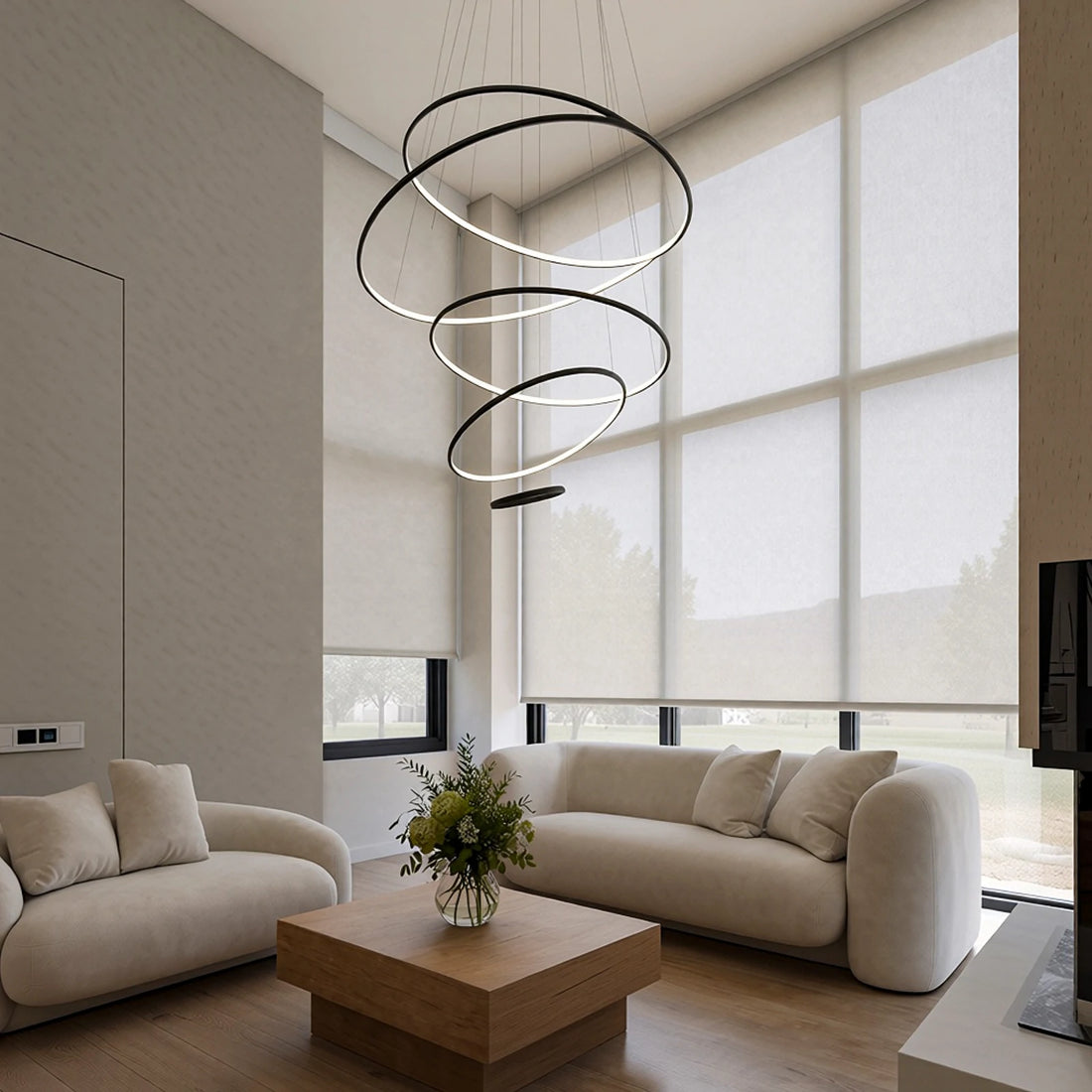 Milo Cross Weaving Boutique Roller Shade