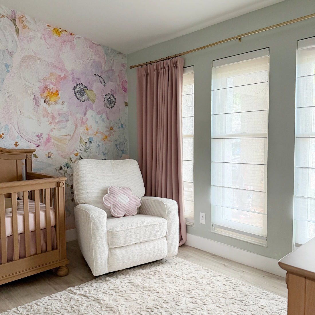 Fiona Semi Sheer Roman Shades