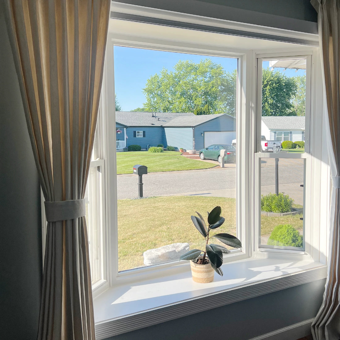 Bennett Linen Blend Curtains