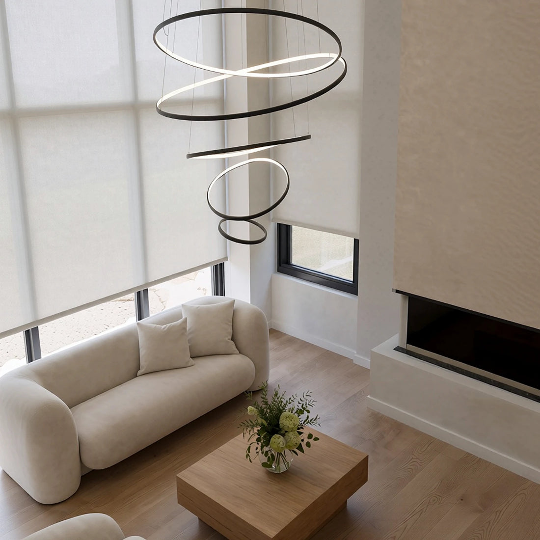 Milo Cross Weaving Boutique Roller Shade