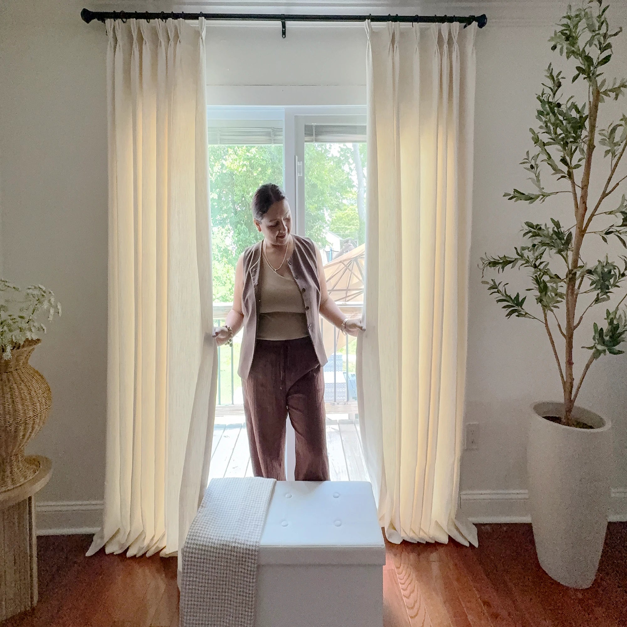 Bennett Linen Blend Curtains