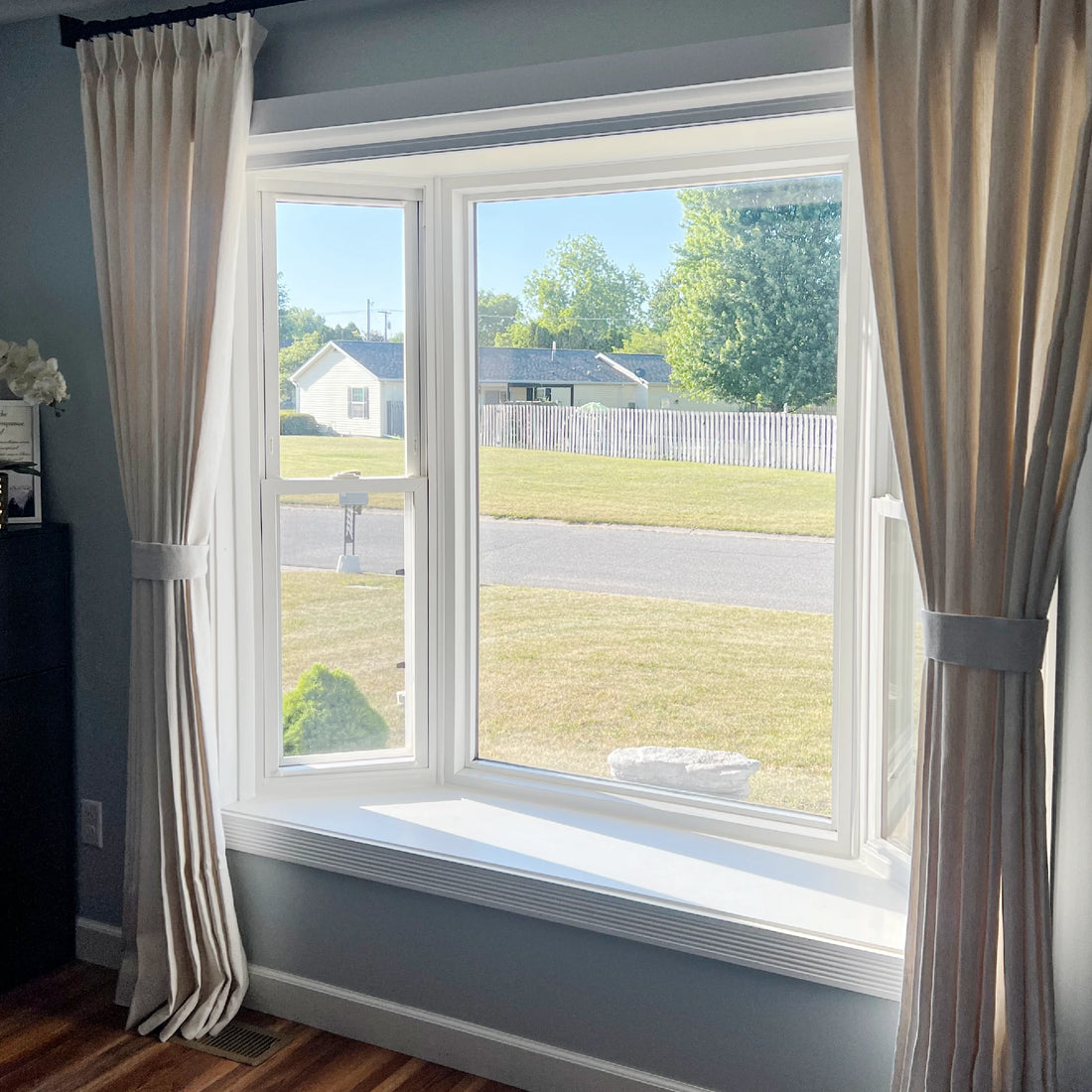 Bennett Linen Blend Curtains