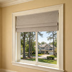 Orion Linen Look 100% Blackout Roman Shades