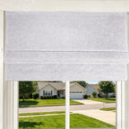 Orion Linen Look 100% Blackout Roman Shades