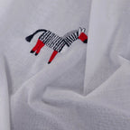 Bonnie Little Pony Embroidered Sheer Roman Shades