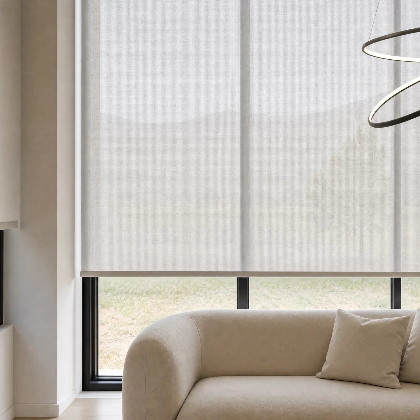 Milo Cross Weaving Boutique Roller Shade