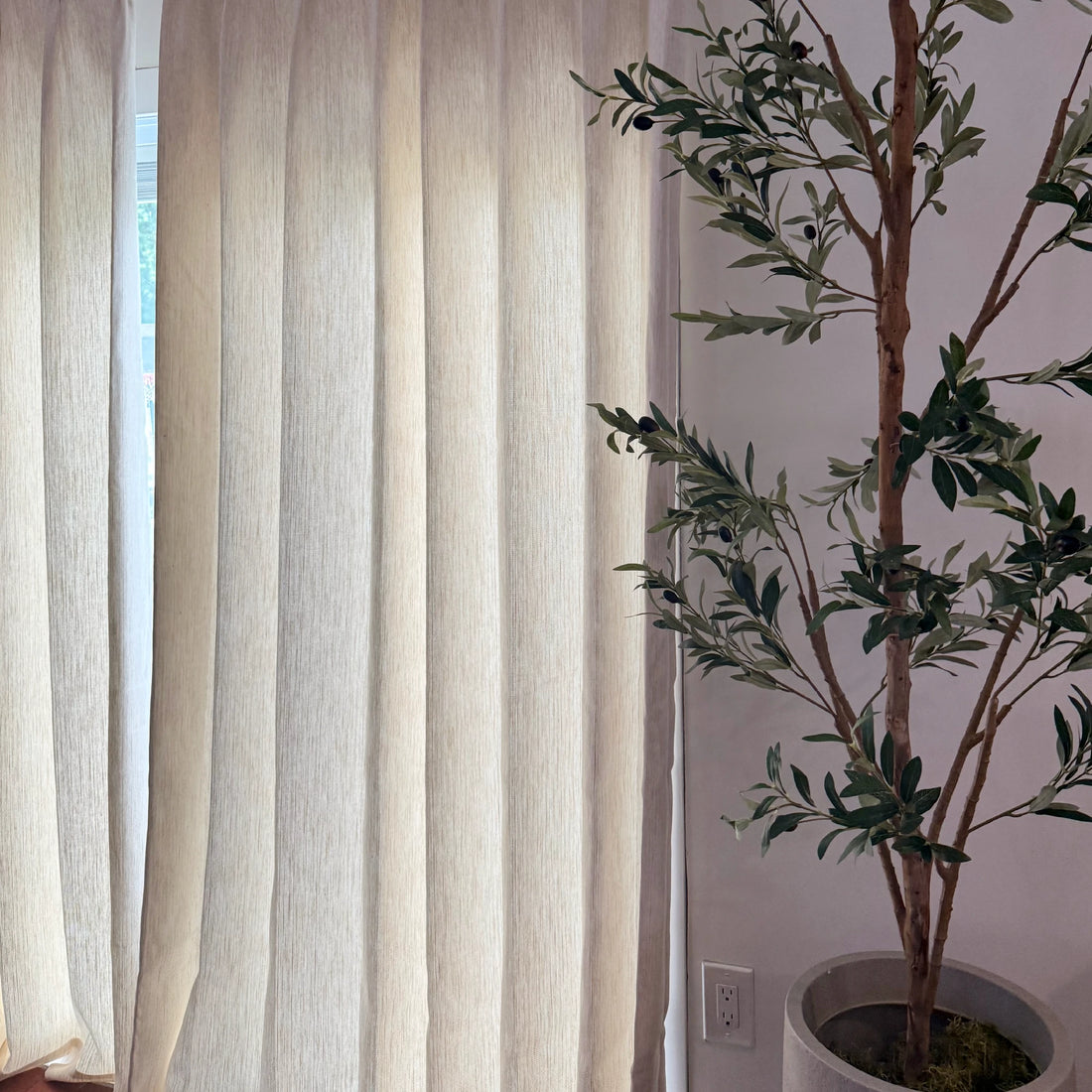 Bennett Linen Blend Curtains