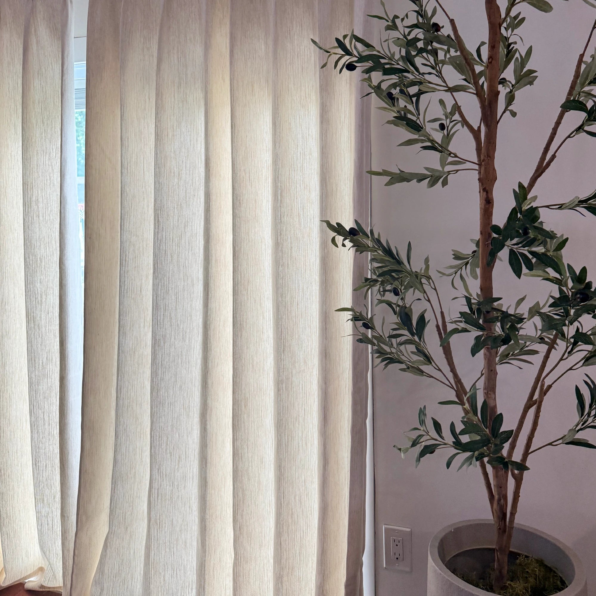 Bennett Linen Blend Curtains