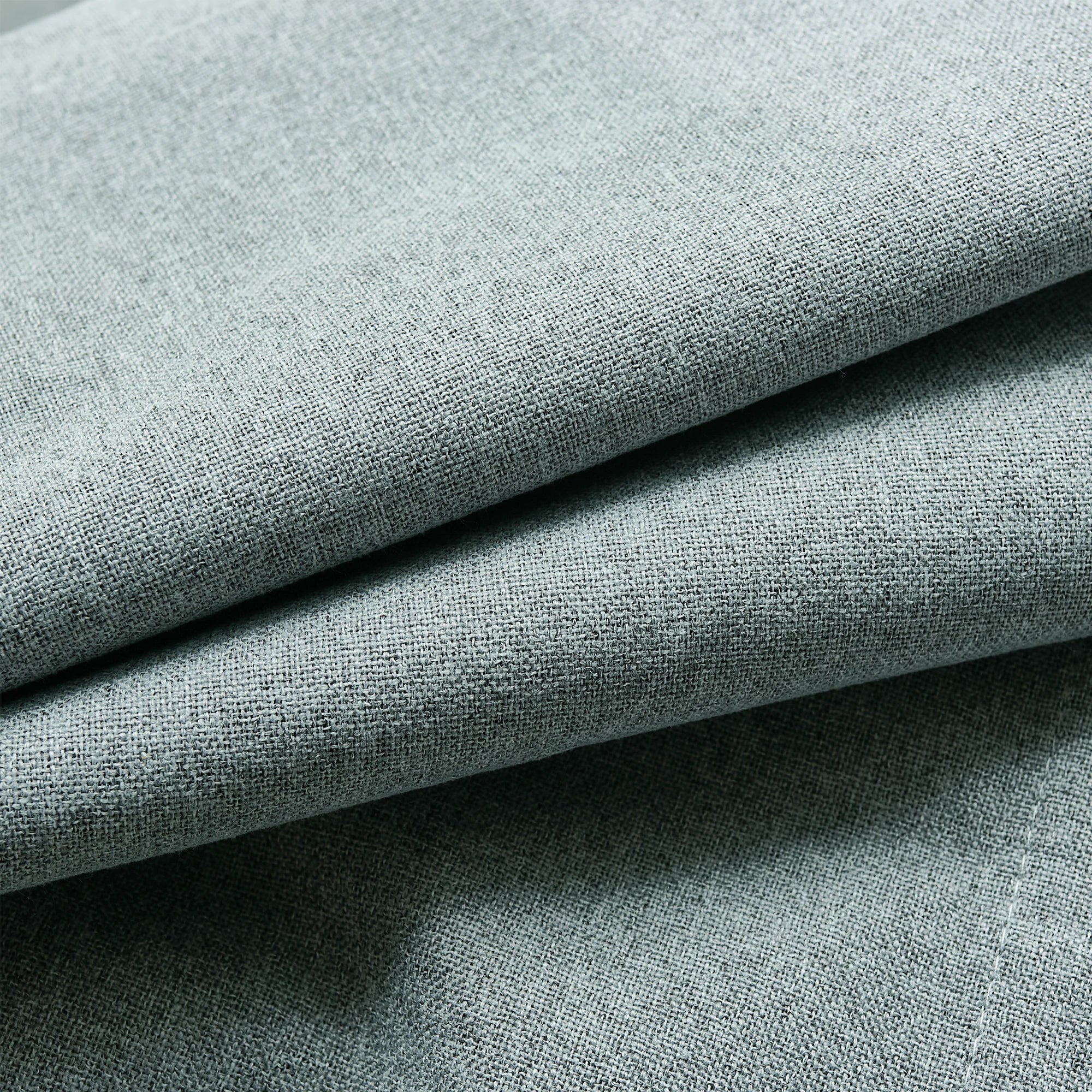 Orion Linen Look 100% Blackout Roman Shades