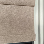 Orion Linen Look 100% Blackout Roman Shades