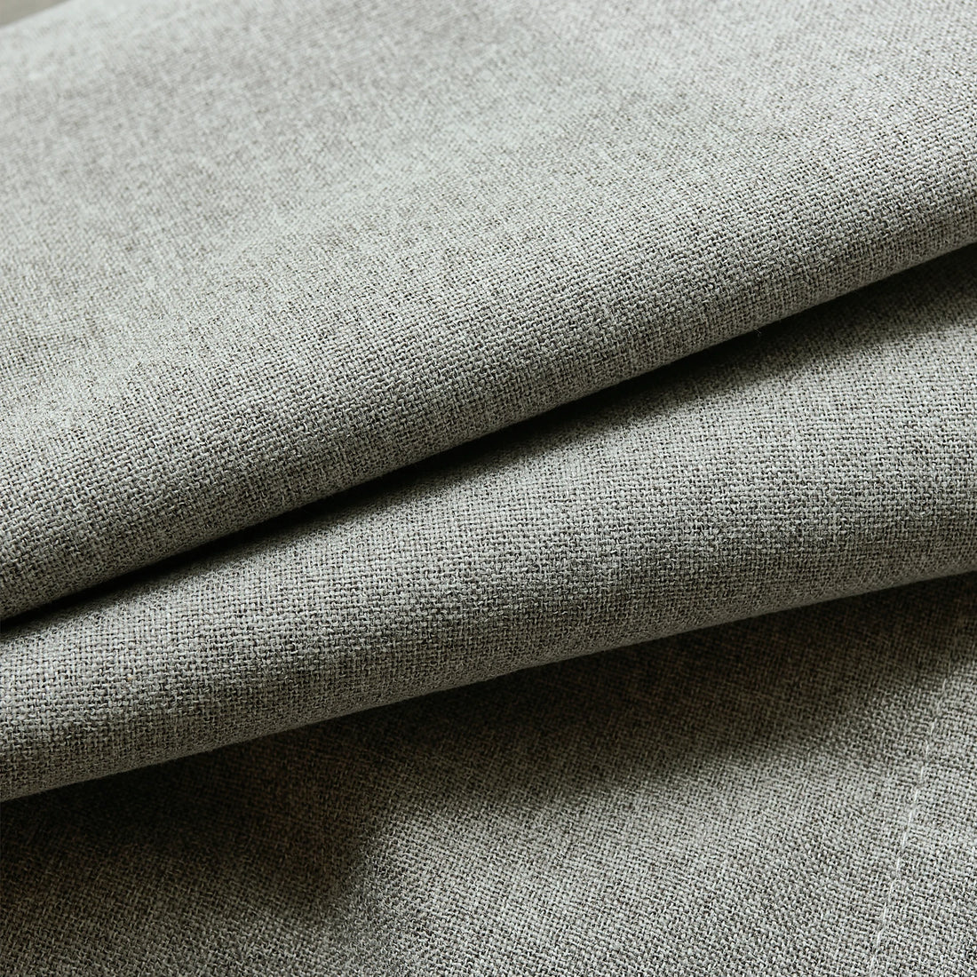 Orion Linen Look 100% Blackout Roman Shades
