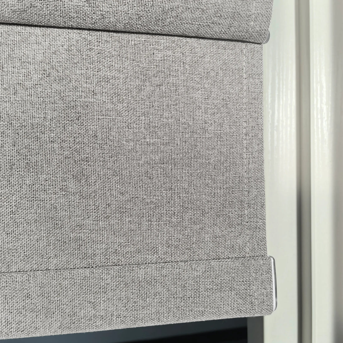 Orion Linen Look 100% Blackout Roman Shades