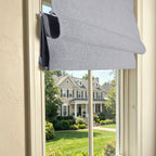 Orion Linen Look 100% Blackout Roman Shades