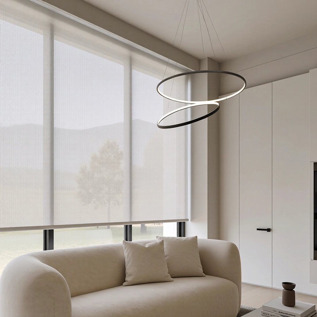 Milo Cross Weaving Boutique Roller Shade
