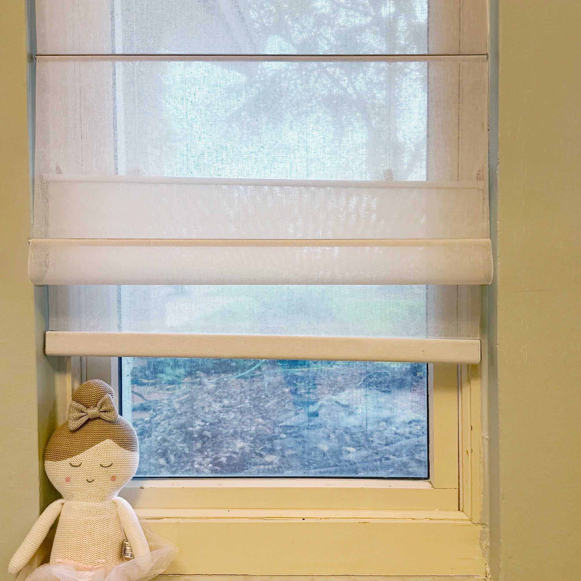Fiona Semi Sheer Roman Shades