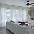 Alice Extra Long & Wide Semi-Sheer Curtains: Multiple Installation Demonstrations