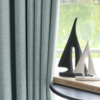 Orion Linen Look 100% Blackout Roman Shades