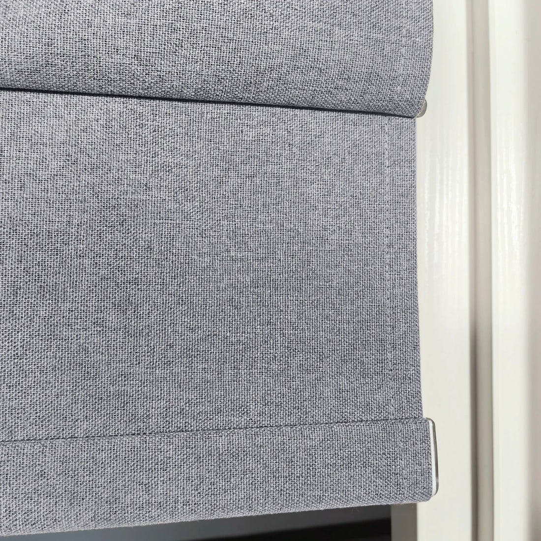 Orion Linen Look 100% Blackout Roman Shades