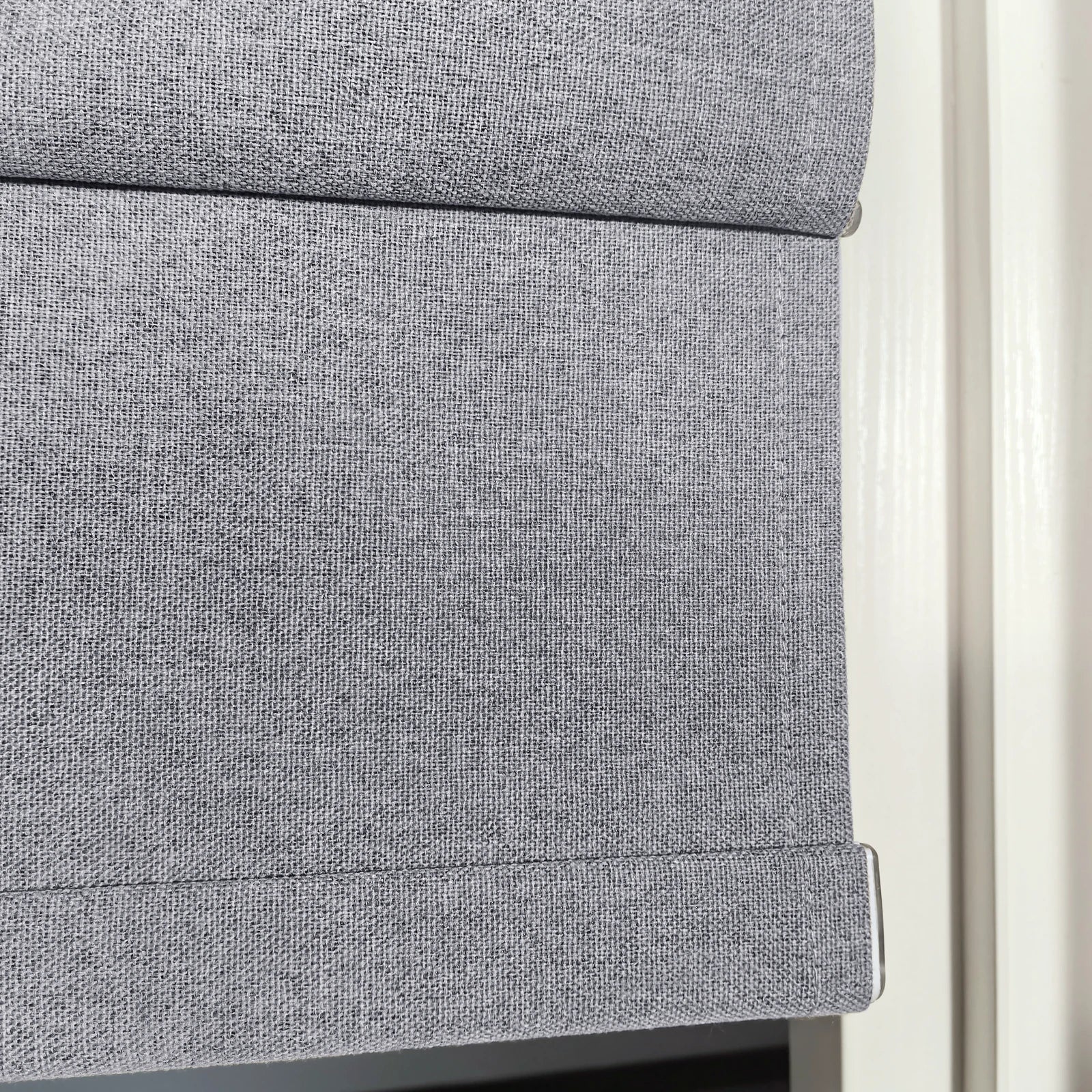 Orion Linen Look 100% Blackout Roman Shades