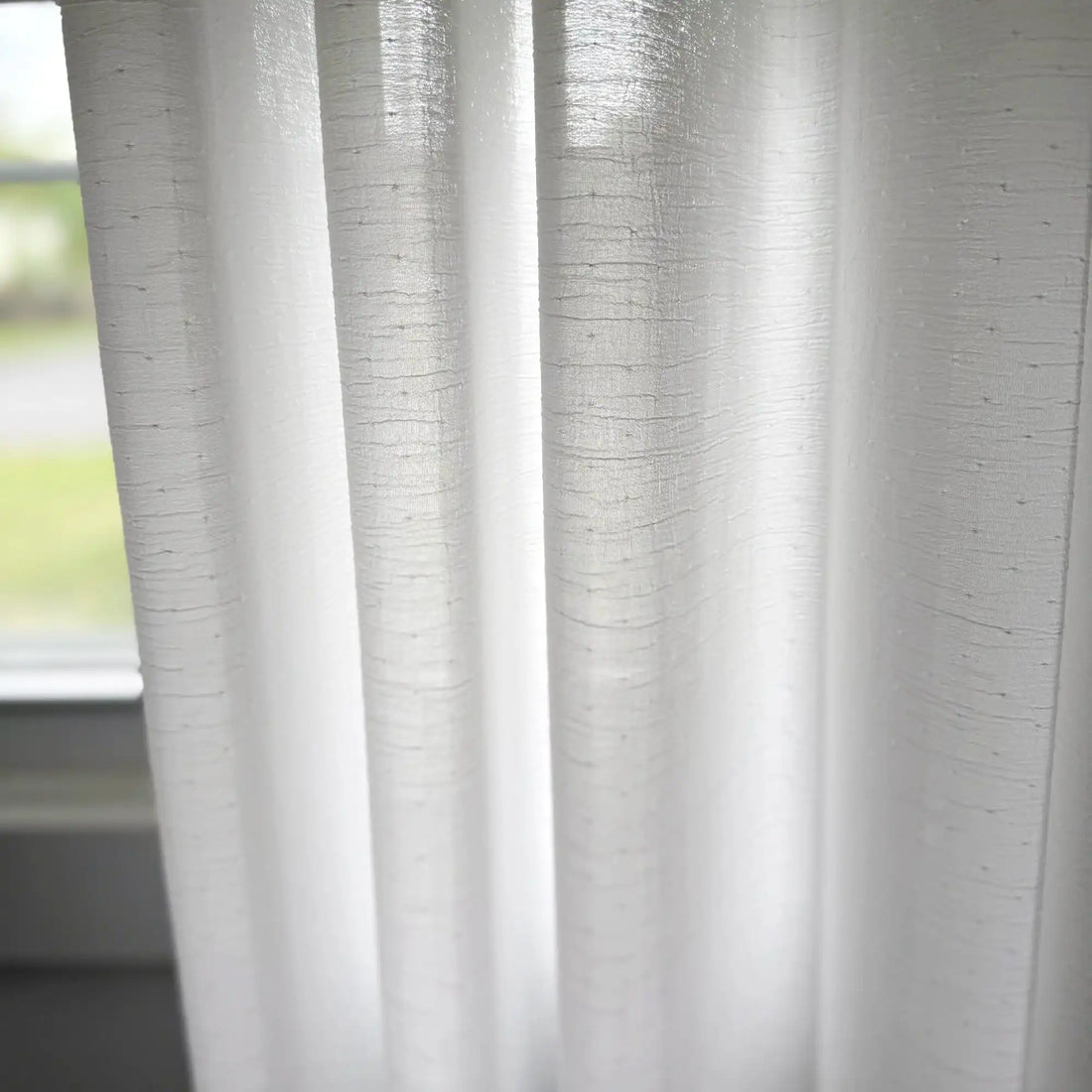 Alice Extra Long & Wide Semi Sheer Curtains Details