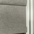Orion Linen Look 100% Blackout Roman Shades