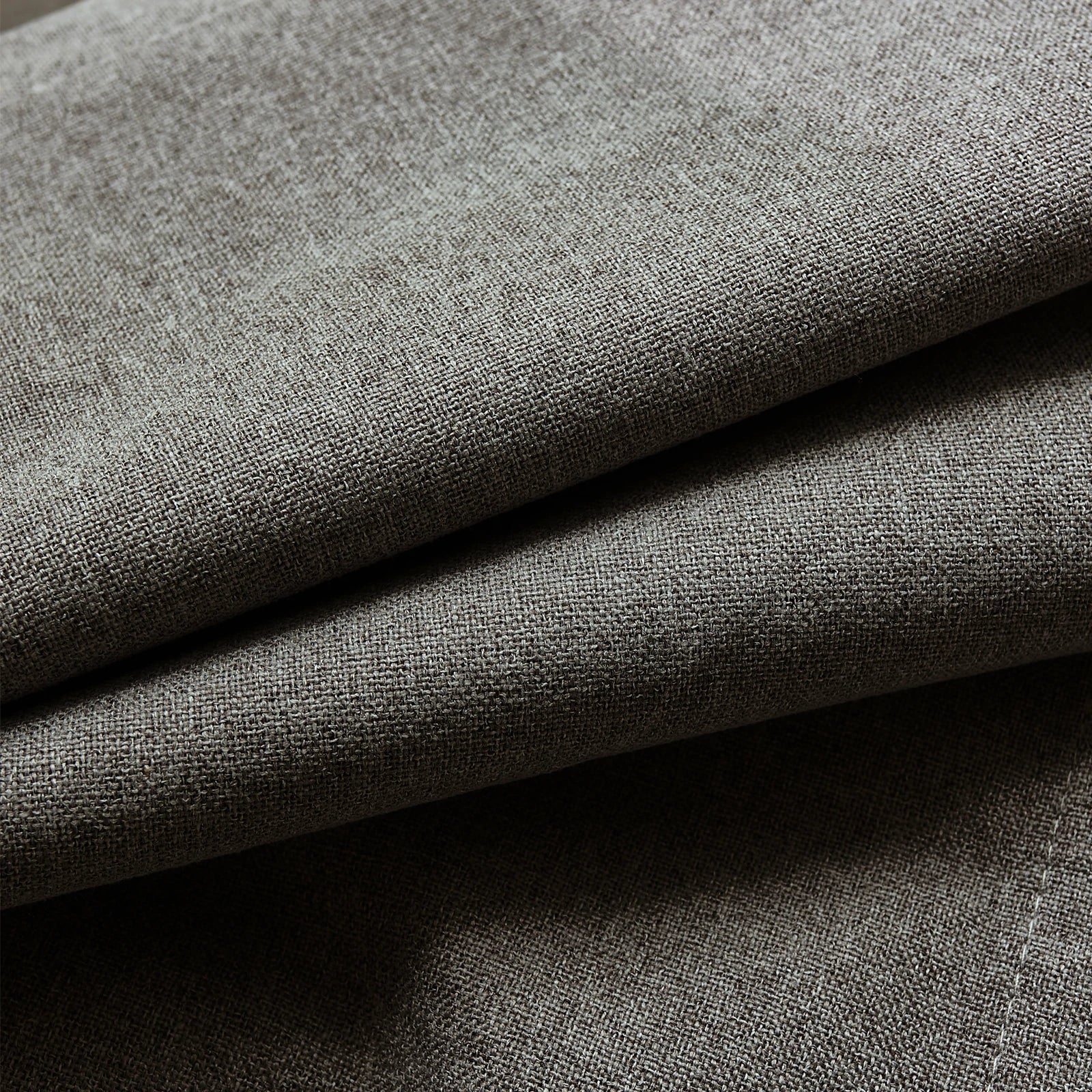 Orion Linen Look 100% Blackout Roman Shades