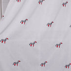 Bonnie Little Pony Embroidered Sheer Curtains