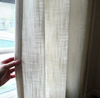 Caleb Cross-Weave Privacy Curtains