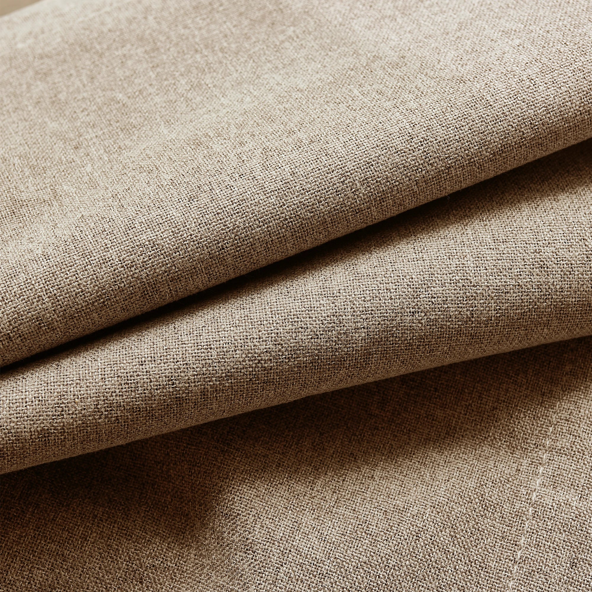 Orion Linen Look 100% Blackout Roman Shades