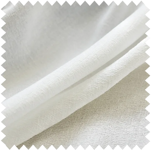 White Sheer Curtains Swatches - AGS301