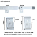 Aaron Adjustable Telescopic Track