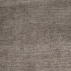 Macro detail of coffee Alex curtain fabric showing dense textured weave