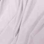 Close-up of light pink Alex curtain fabric draped in soft linen-look folds