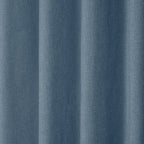 Alex 100% Blackout Extra Long Linen Look Curtains