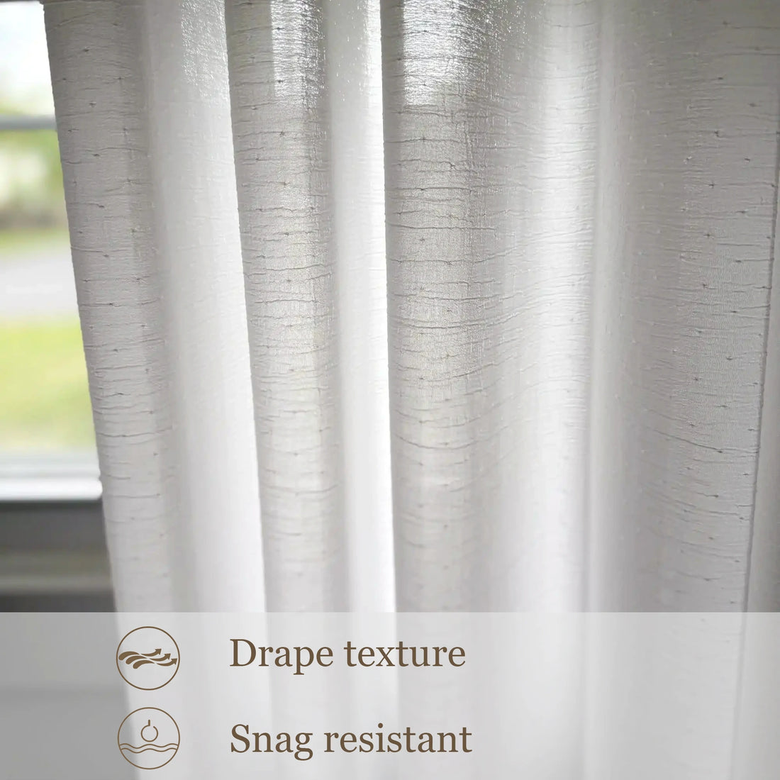 Alice Semi Sheer Curtains