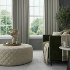Ash Cotton Linen Blend Curtains