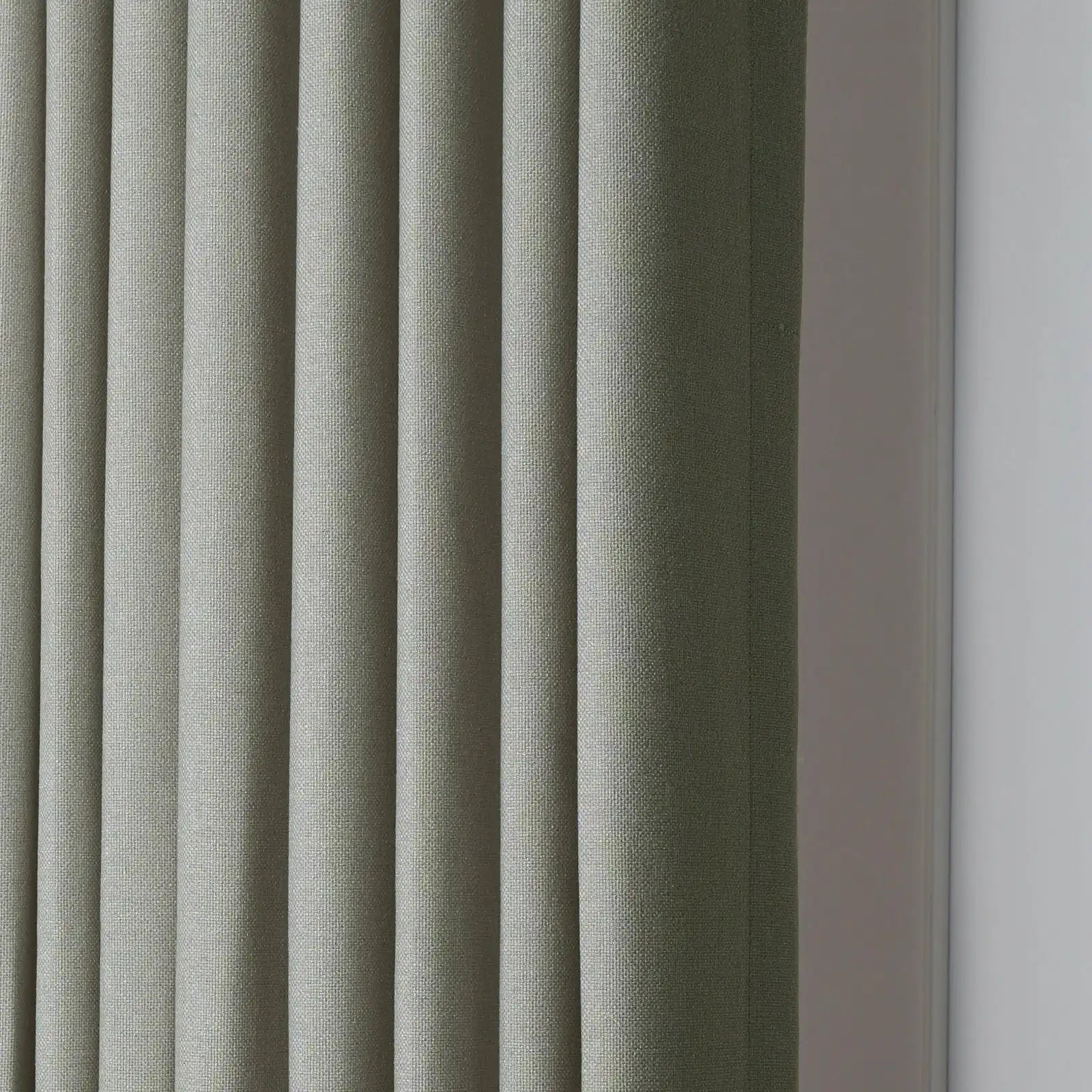 Ash Cotton Linen Blend Curtains