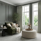 Ash Cotton Linen Blend Curtains