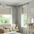 Ash Cotton Linen Blend Curtains