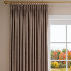 Ash Cotton Linen Blend Curtains