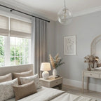 Ash Cotton Linen Blend Curtains