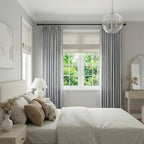 Ash Cotton Linen Blend Curtains