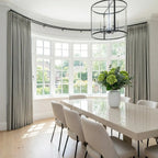 Ash Cotton Linen Blend Curtains
