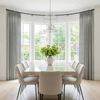 Ash Cotton Linen Blend Curtains